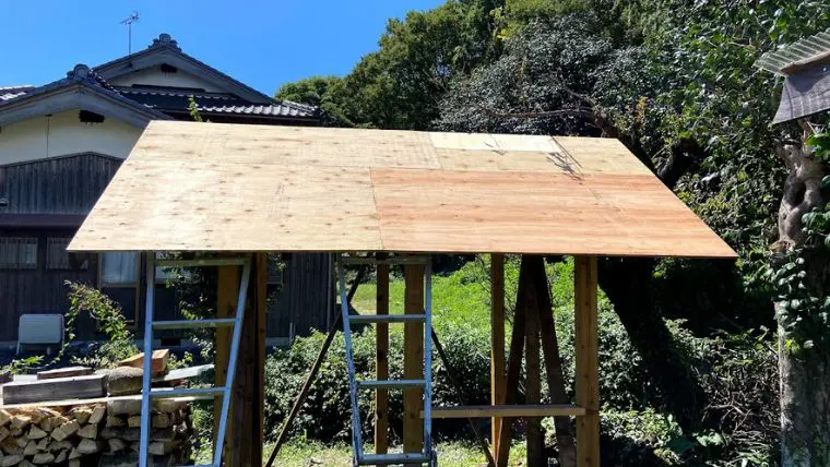 Diyで建てる 鶏小屋の作り方 オンデュリン屋根編 田舎暮らしならcoccoblog